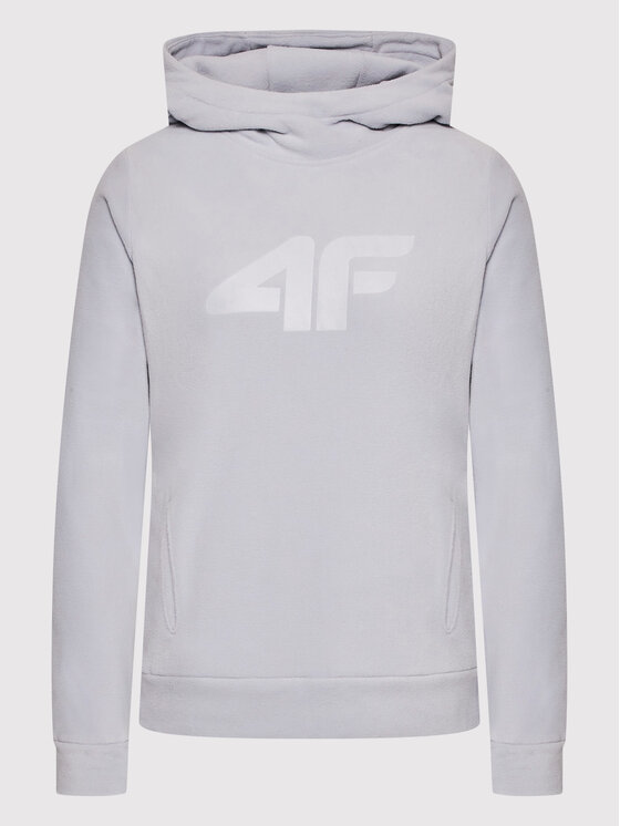 4F 4F Флісовий реглан H4Z22-PLD352 Сірий Regular Fit