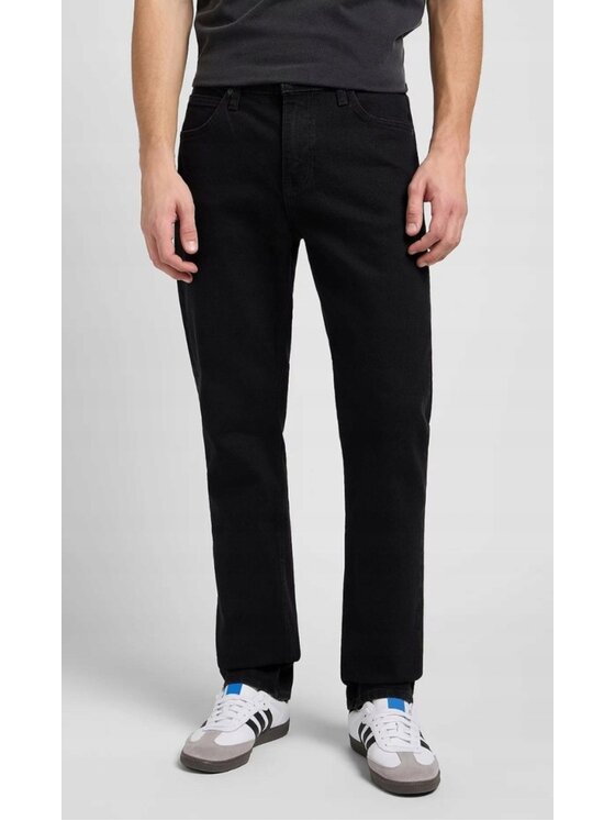 Lee Lee Jeansy West Czarny Relaxed Fit