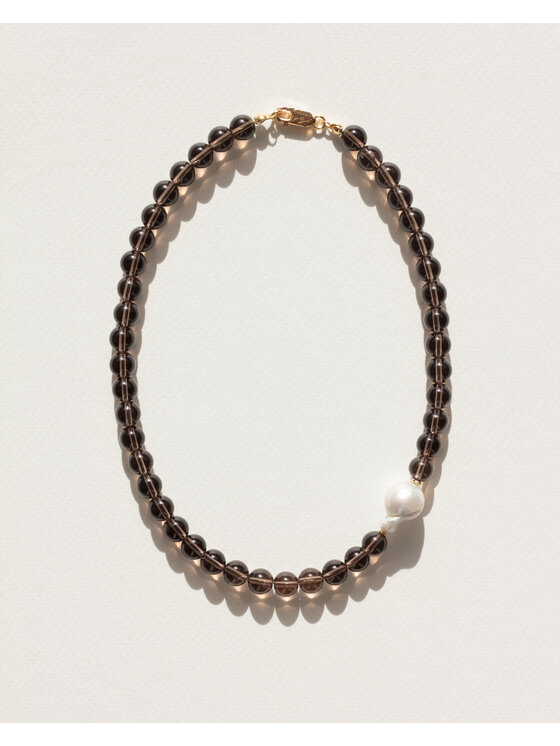 Amétrine  Amétrine Choker Baroque Brązowy