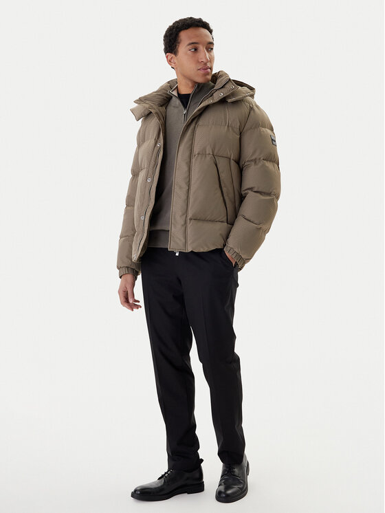 BOSS BOSS Zimní bunda H-Corbinian5 50548727 Hnědá Regular Fit