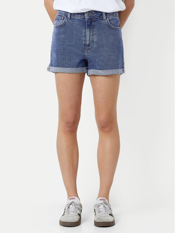 Noisy May Noisy May Pantaloni scurți de blugi Moni 27029489 Albastru Slim Fit