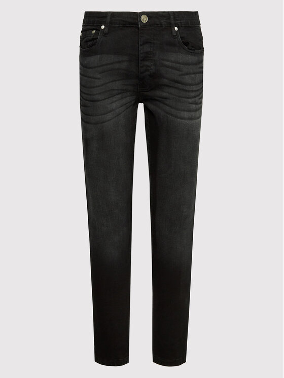 Brave Soul Brave Soul Jeansy MJN-MADISON Černá Skinny Fit