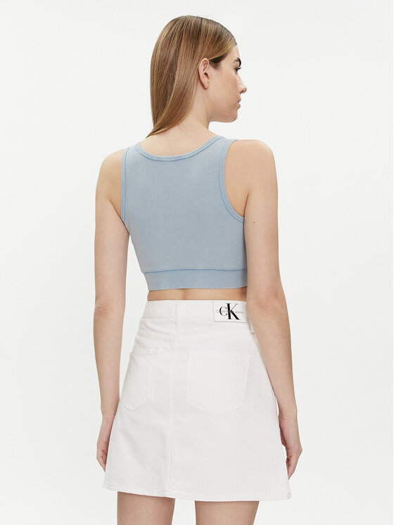 Calvin Klein Jeans Calvin Klein Jeans Top J20J223109 Himmelblau Slim Fit