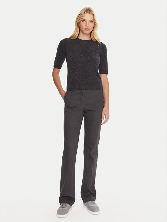 Marella Marella Pantaloni chino Rovo 2523136055 Grigio Slim Fit