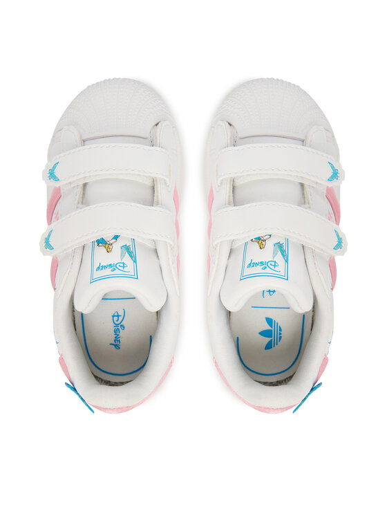 adidas adidas Sneakersy Disney Superstar II Comfort Closure IH1743 Bílá