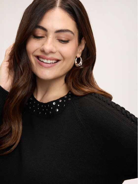 Fiorella Rubino Fiorella Rubino Maglione M485L008761N033 Nero Regular Fit