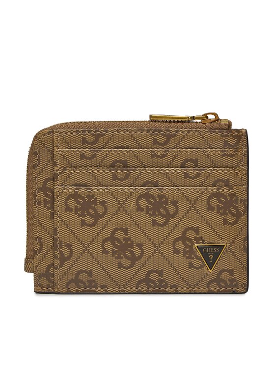 Guess Guess Kreditinių kortelių dėklas SMVELE LEA75 Smėlio