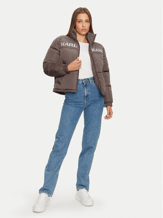 Karl Kani Karl Kani Зимно яке Retro Essential 61760003 Бежов Regular Fit
