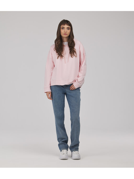 Lee Cooper Lee Cooper Bluza NADINE Fioletowy jasny Oversize