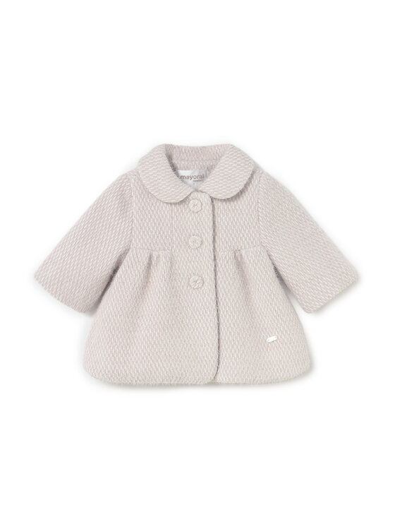 Mayoral Mayoral Преходно палто 2401 Бежов Regular Fit