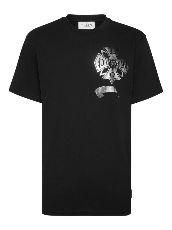 PHILIPP PLEIN PHILIPP PLEIN T-Shirt 26211 Černá Regular Fit