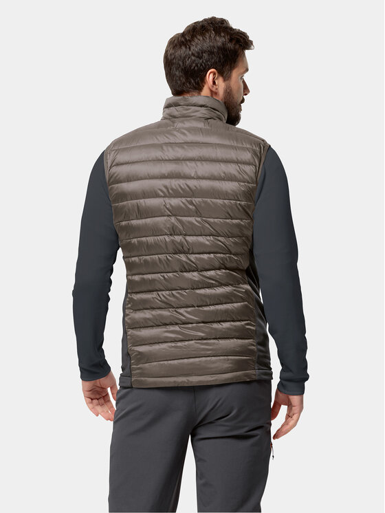 Jack Wolfskin Jack Wolfskin Telovnik Routeburn Pro Ins Vest 1206872 Rjava Slim Fit