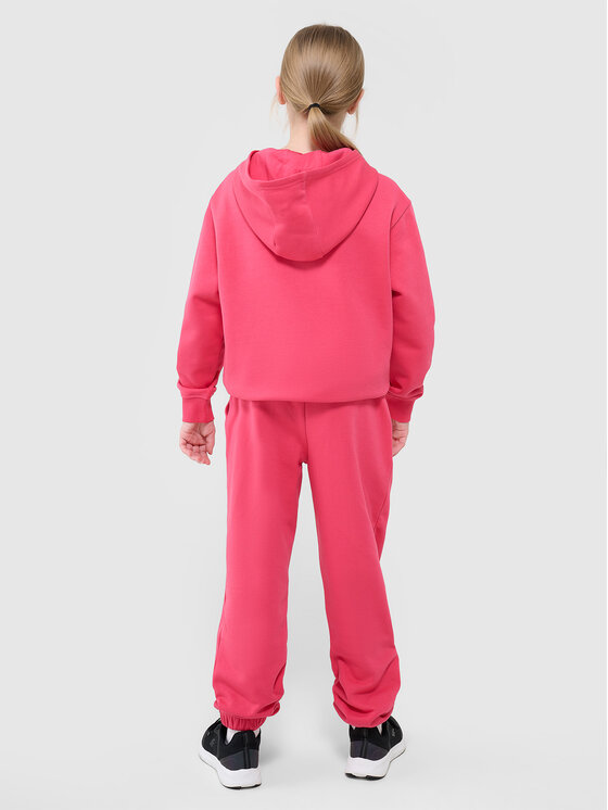 4F 4F Spodnie dresowe BASIC+ Różowy Oversize