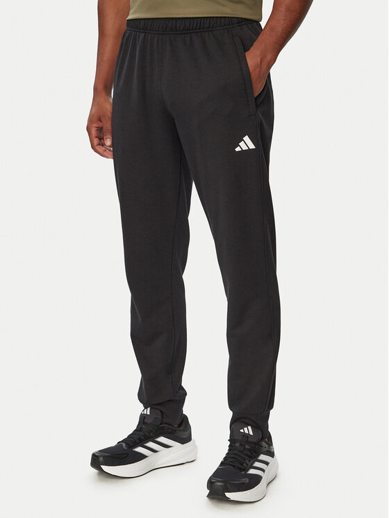 adidas adidas Donji dio trenerke Workout Essentials KS7959 Crna Regular Fit