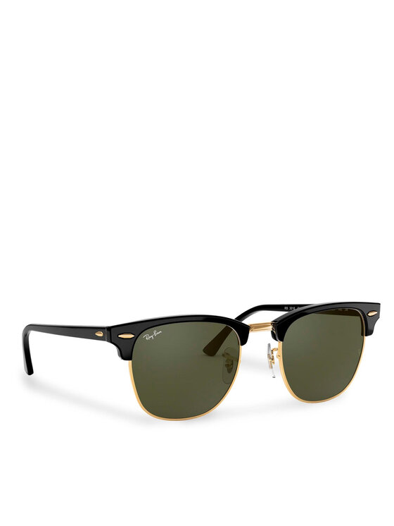Ray-Ban Slnečné okuliare Clubmaster 0RB3016 W0365 Čierna