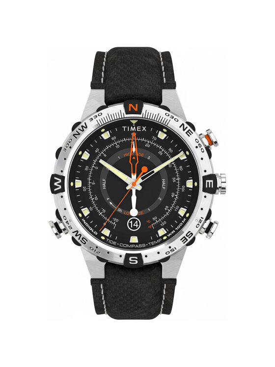 Timex Timex Zegarek TW2V22340 Czarny