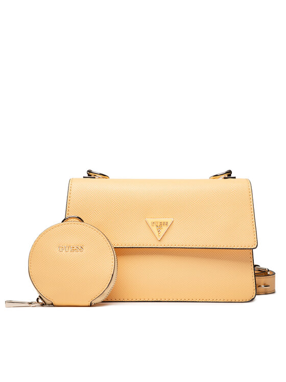 Guess Guess Ročna torba Alexie Crossbody Flap HWVG84 16190 Rumena