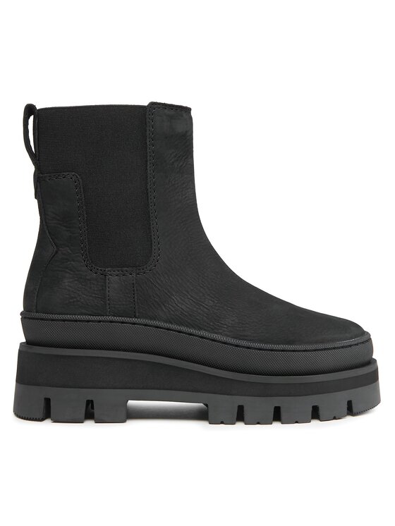 Clarks Clarks Kotníková obuv s elastickým prvkem Orianna2 Top 261740674 Černá
