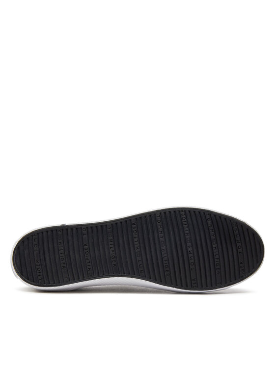 Tommy Hilfiger Tommy Hilfiger Sneakers aus Stoff Vulc Canvas Sneaker FW0FW08063 Schwarz