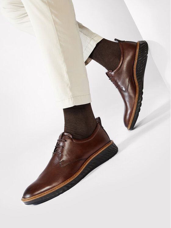 ECCO ECCO Félcipő St.1 Hybrid 83640401053 Barna