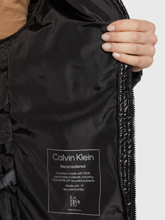Calvin Klein Calvin Klein Μπουφάν μεταβατικό K20K204886 Μαύρο Regular Fit