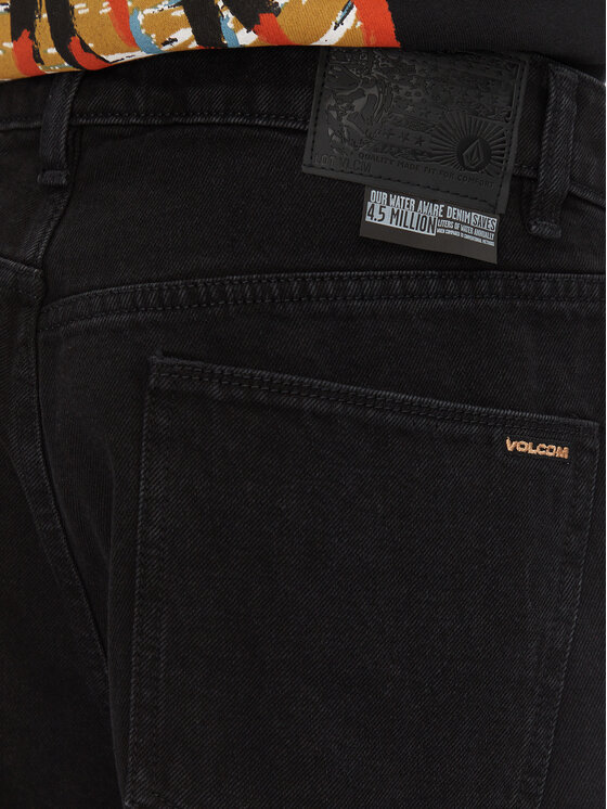 Volcom Volcom Τζιν Chillow A1912502 Μαύρο Loose Fit