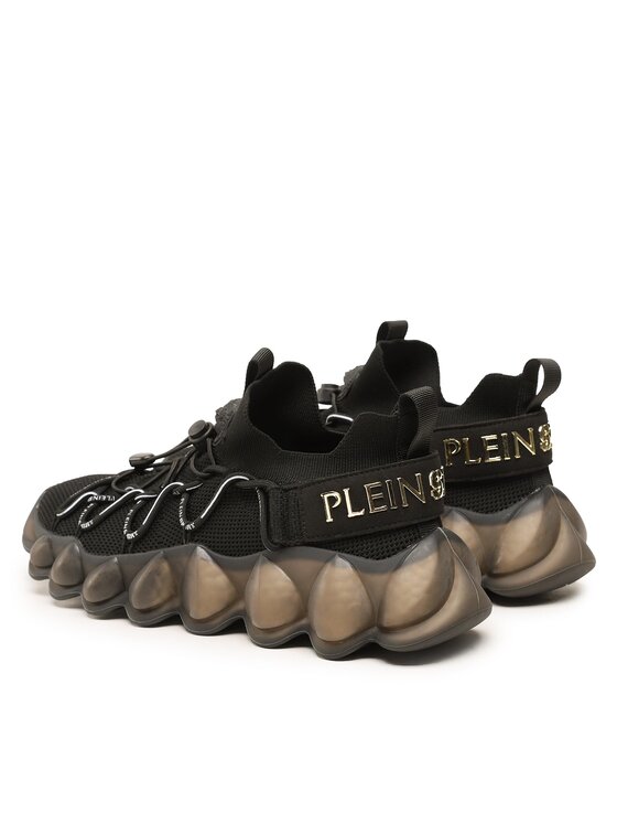 Plein Sport Plein Sport Sneakersy The Bubble Gen.X.02 Tiger SACS USC0432 STE003N Černá