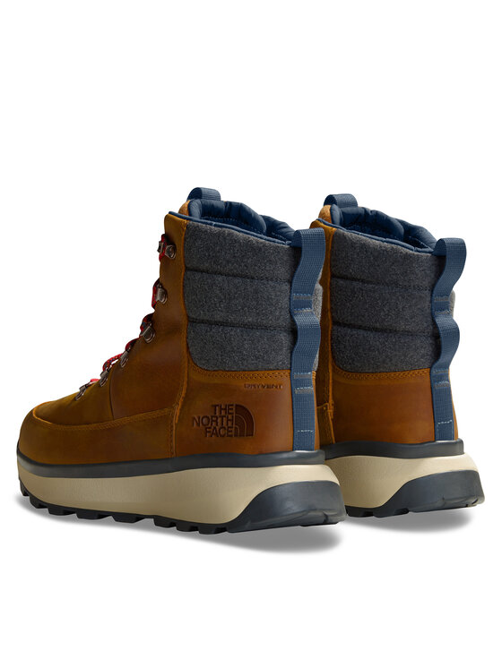 The North Face The North Face Pohodni čevlji Bergen Leather Wp NF0A8A9M8O11 Rjava