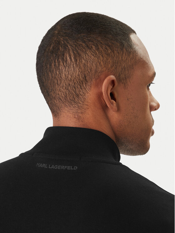 KARL LAGERFELD KARL LAGERFELD Суитшърт 705750 500900 Черен Regular Fit