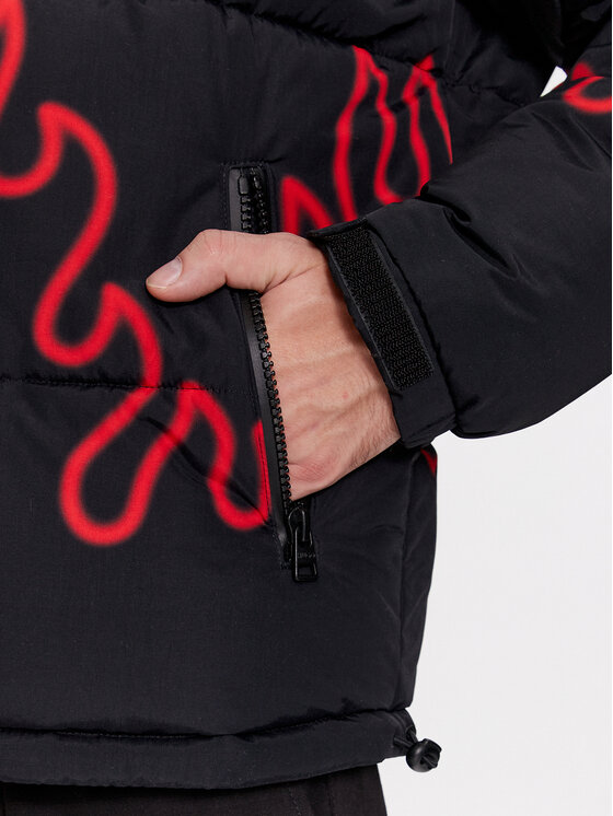 HUGO Hugo Преходно яке Biron2411 50520514 Черен Regular Fit