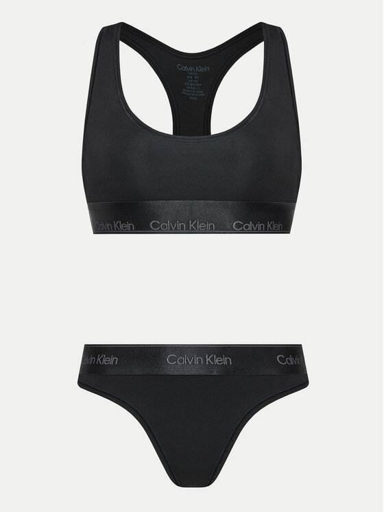 Calvin Klein Underwear Calvin Klein Underwear Set lenjerie intimă 000QF8000E Negru