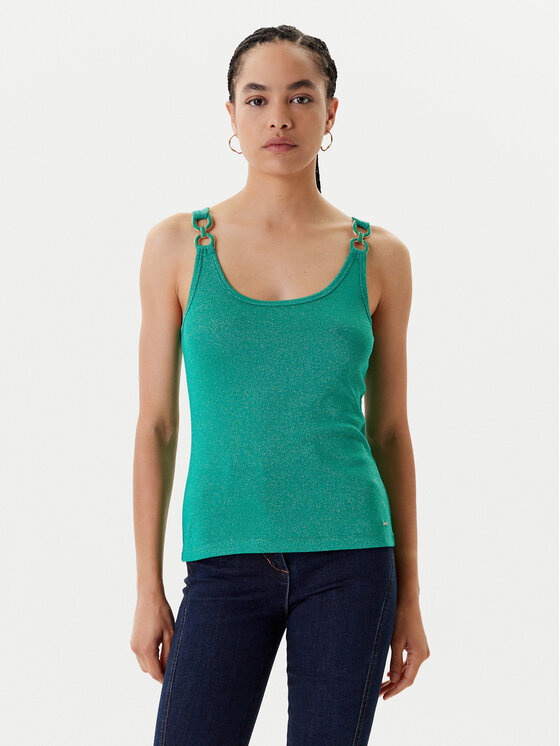 Morgan Morgan Top 251-DIDONI Verde Slim Fit