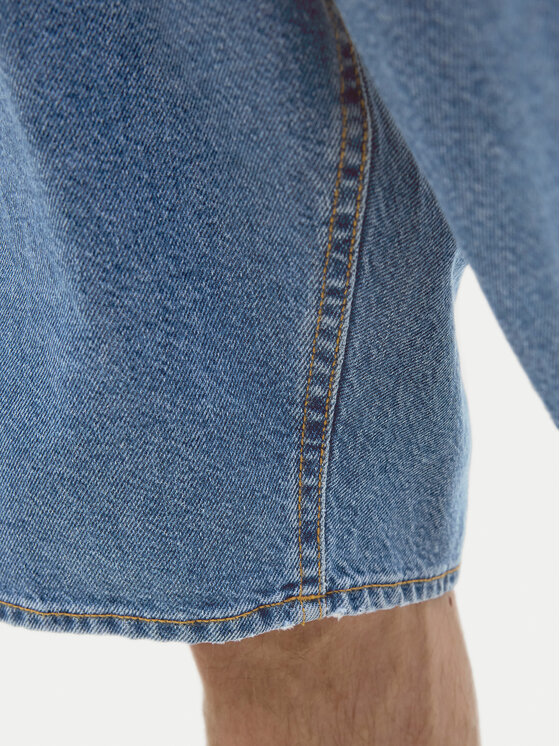 Jack&Jones Jack&Jones Pantaloncini di jeans Alex 12272551 Blu Baggy Fit