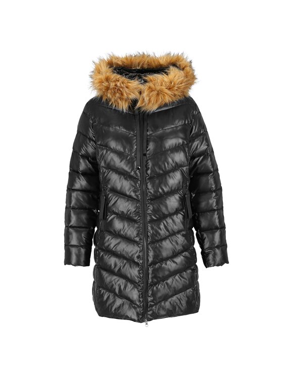 Perso Perso Dámská bunda BLH220036FF Černá Regular Fit