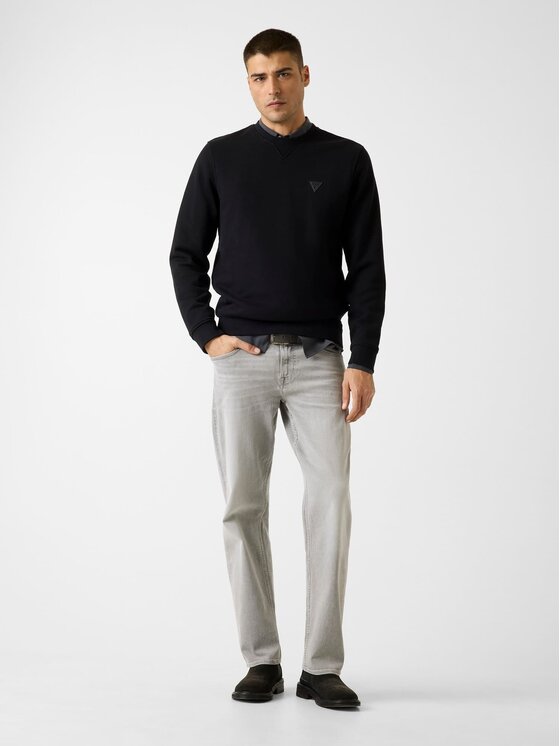 Guess Guess Džemperis ar kapuci 180297 Melns Classic Fit