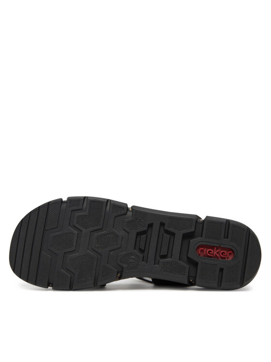 Rieker Rieker Sandali V2301-00 Črna