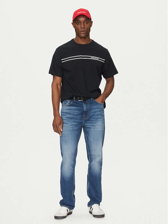 Guess Jeans Guess Jeans T-Shirt M5RI78 KCPQ1 Czarny Regular Fit