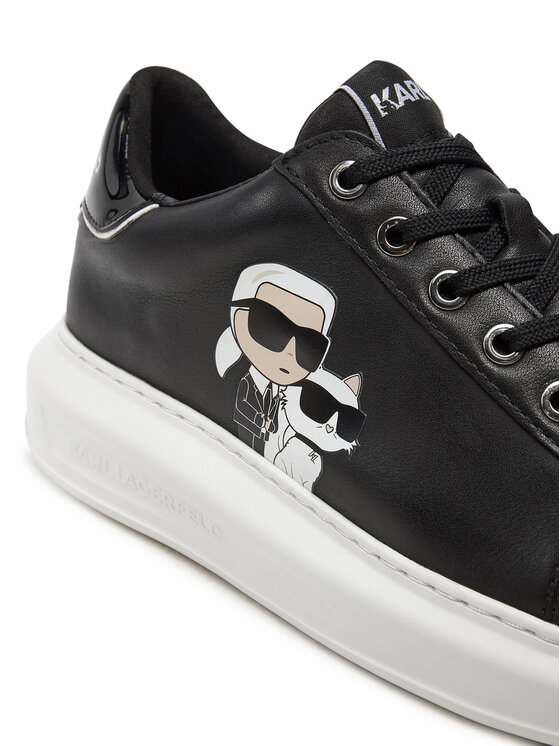 KARL LAGERFELD KARL LAGERFELD Laisvalaikio batai KL62524T Juoda