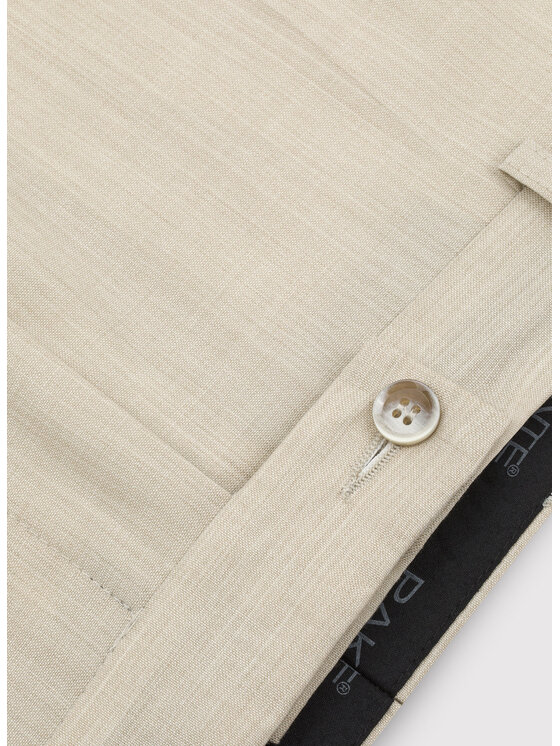 Pako Lorente Pako Lorente Spodnie garniturowe P22SP-6G-025 Beżowy Slim Fit