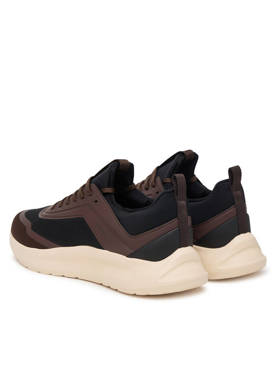 Calvin Klein Calvin Klein Sneakersy Light Eva Run Lace Sock Mm HM0HM02164 Brązowy