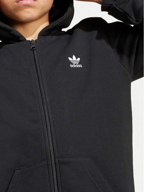 adidas adidas Mikina JX2789 Čierna Loose Fit