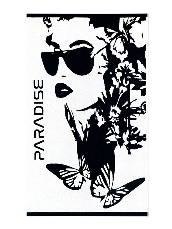 Feba Feba Telo da spiaggia RK-509 Bianco