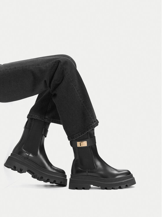 Badura Badura Klassische Stiefeletten EO-BRIAR-40803 Schwarz