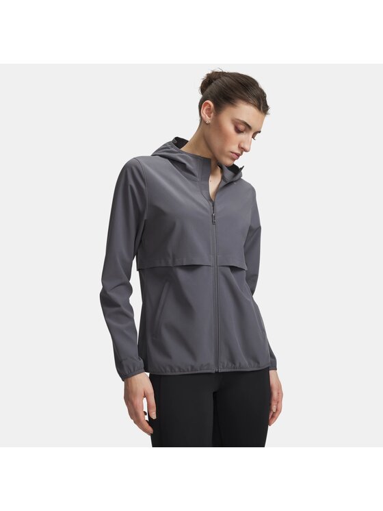 Under Armour Under Armour Kurtka do biegania UA-6009542-025 Szary ciemny Active Fit