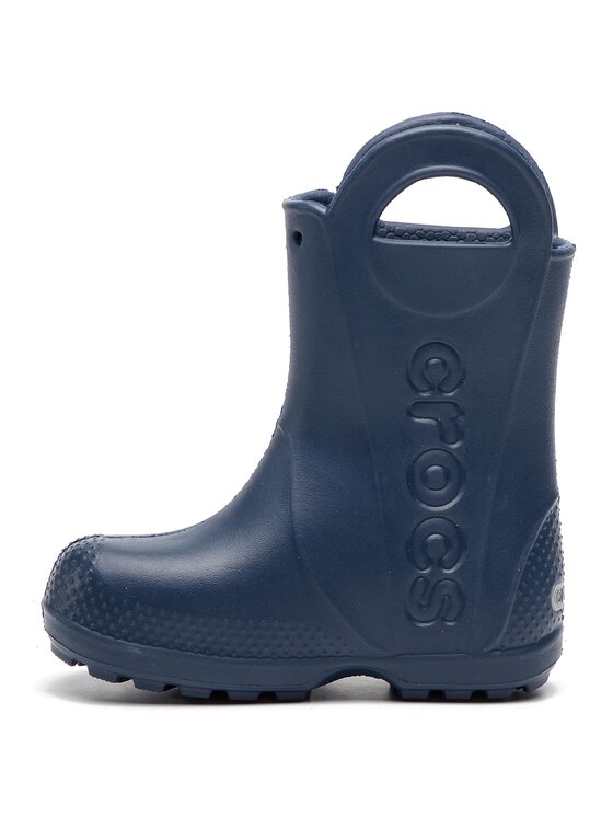 Crocs Crocs Gumene čizme Handle It Rain Boot Kids 12803 Tamnoplava