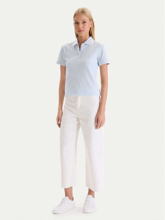 Nautica Nautica Поло W126-NALPO-1008-23X Блакитний Regular Fit