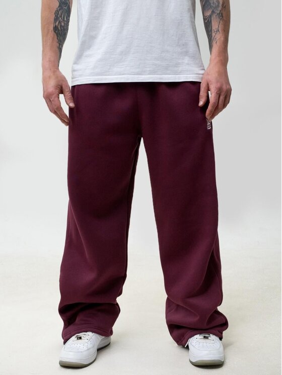 Jigga Wear Jigga Wear Spodnie dresowe 131671 Fioletowy Baggy Fit