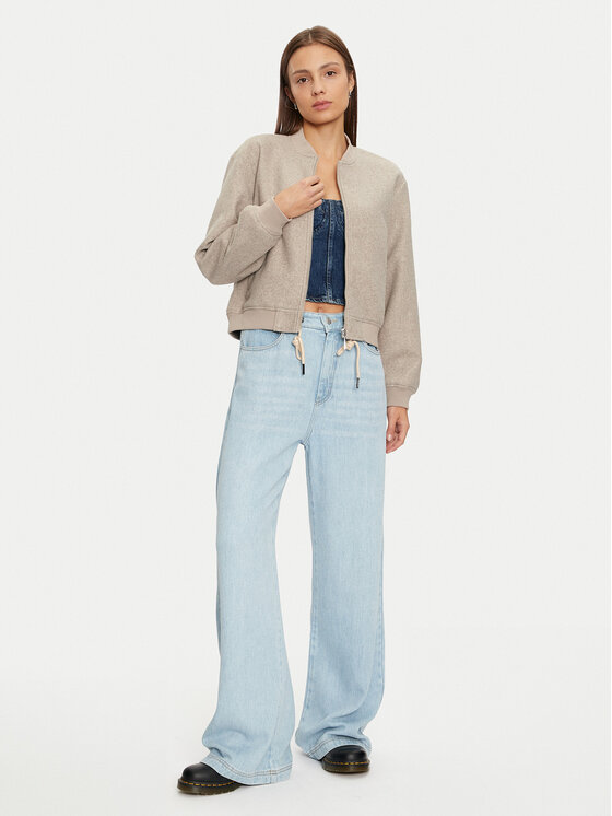 ONLY ONLY Μπόμπερ μπουφάν Nancy 15331395 Μπεζ Regular Fit
