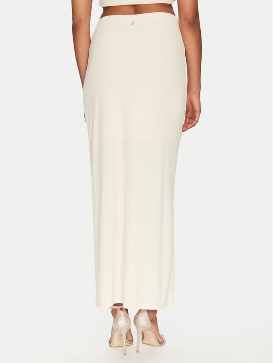 Guess Guess Midi szoknya W5GD0E KAQL2 Bézs Regular Fit