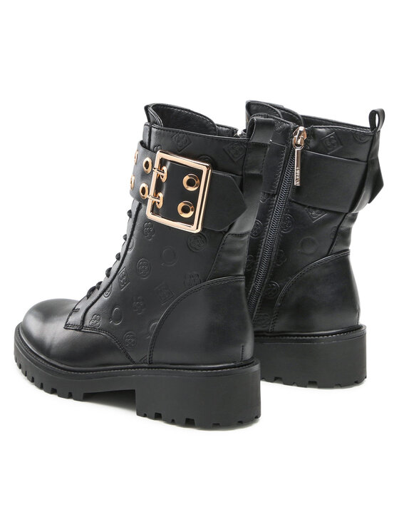 QUAZI QUAZI Trapper stila apavi WS5601-13 Melns